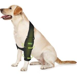Dog Elbow Brace Protector for Canine Shoulder Support Left Front Leg Size Small